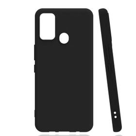 Gpack Tecno Spark 7 Renkli Korumalı Premier Mat Silikon Kırmızı Kılıf