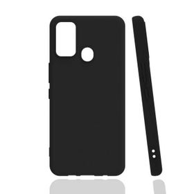 Gpack Tecno Spark 7t Mat Korumalı Premier Mat Silikon Siyah Kılıf