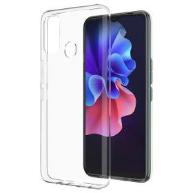 Gpack Tecno Spark 7T Süper Silikon Lüks Korumalı Şeffaf Kılıf