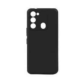 Gpack Tecno Spark 8C Mat Lux Kamera Korumalı Premier Mat Silikon Siyah Kılıf