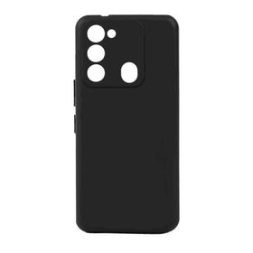 Gpack Tecno Spark 8C Mat Lux Kamera Korumalı Premier Mat Silikon Siyah Kılıf