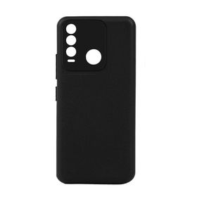 Gpack Tecno Spark 8C Mat Lux Kamera Korumalı Premier Mat Silikon Siyah Kılıf