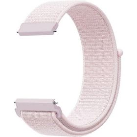 Gpack Ticwatch E3 Cırtcırt Kumaş Ayarlanabilir Açık Pembe Kordon