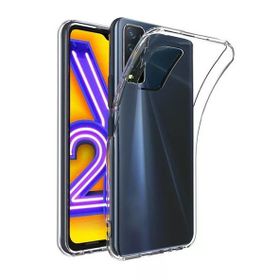 Gpack Vivo Y11S Süper Silikon Korumalı Şeffaf Nano Glass Kılıf
