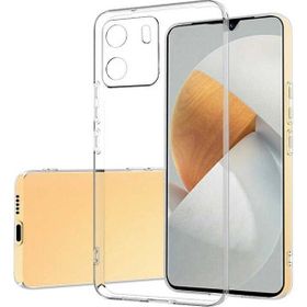Gpack Vivo Y15S Süper Silikon Lux Kamera Korumalı Şeffaf Kılıf