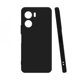 Gpack Vivo Y16 Renkli Lüks Korumalı Premier Mat Silikon Siyah Kılıf