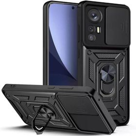 Gpack Xiaomi Mi 12 Lite Tank Aramid Sürgülü Vega Yüzüklü Kılıf