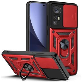 Gpack Xiaomi Mi 12 Lite Tank Aramid Sürgülü Vega Yüzüklü Kılıf
