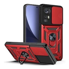 Gpack Xiaomi Mi 12 Lite Tank Aramid Sürgülü Vega Yüzüklü Kılıf