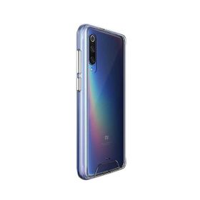 Gpack Xiaomi Mi 9 Gard Nitro Şeffaf Sert Renksiz Silikon Kılıf