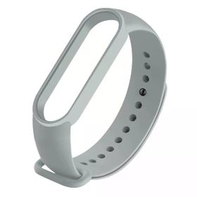 Gpack Xiaomi Mi Band 5 Silikon Renkli Gri Kordon