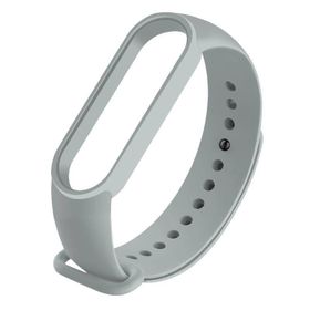 Gpack Xiaomi Mi Band 5 Silikon Renkli Gri Kordon
