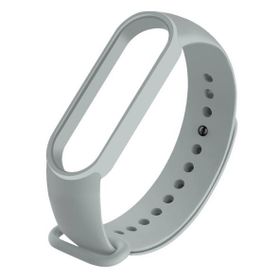 Gpack Xiaomi Mi Band 5 Silikon Renkli Gri Kordon
