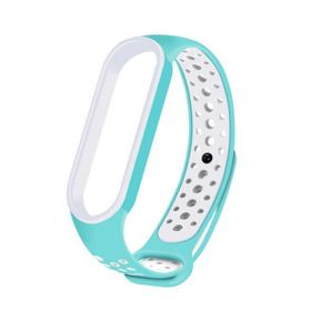 Gpack Xiaomi Mi Band 5 Silikon Renkli Turkuaz Kordon