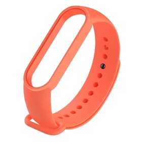 Gpack Xiaomi Mi Band 5 Silikon Renkli Turuncu Kordon