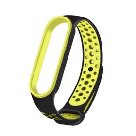 Gpack Xiaomi Mi Band 5 Silikon Renkli Yeşil Kordon