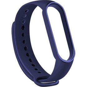 Gpack Xiaomi Mi Band 7 Silikon Mat Klasik Renkli Lacivert Kordon