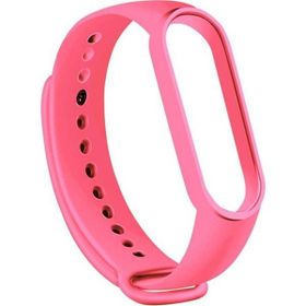 Gpack Xiaomi Mi Band 7 Silikon Mat Klasik Renkli Pembe Kordon