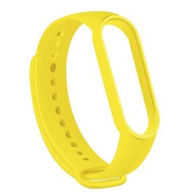 Gpack Xiaomi Mi Band 7 Silikon Mat Klasik Renkli Sarı Kordon