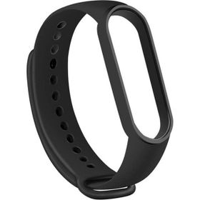 Gpack Xiaomi Mi Band 7 Silikon Mat Klasik Renkli Siyah Kordon