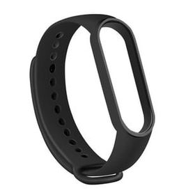 Gpack Xiaomi Mi Band 7 Silikon Mat Klasik Renkli Siyah Kordon