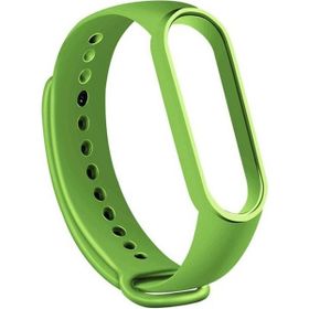 Gpack Xiaomi Mi Band 7 Silikon Mat Klasik Renkli Yeşil Kordon