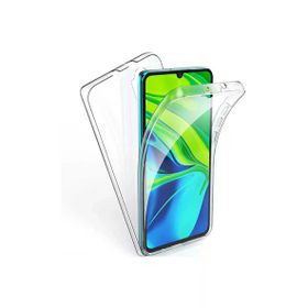 Gpack Xiaomi Mi Note 10 Lite Ön Arka Şeffaf Silikon Koruma Şeffaf Kılıf