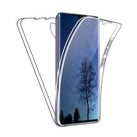 Gpack Xiaomi Mi Note 10 Lite Ön Arka Şeffaf Silikon Koruma Şeffaf Kılıf