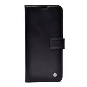 Gpack Xiaomi Poco C40 Kar Deluxe Cüzdan Kartvizitli Standlı Kopçalı Siyah Kılıf