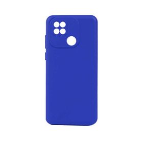 Gpack Xiaomi Poco C40 Mat Lüks Kamera Korumalı Premier Silikon Mavi Kılıf