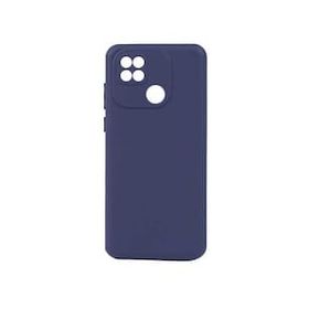 Gpack Xiaomi Poco C40 Mat Lüks Kamera Korumalı Premier Silikon Mavi Kılıf