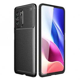Gpack Xiaomi Poco F3 Negro Silikon Deri Görünümlü Kahverengi Kılıf
