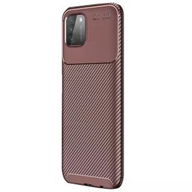 Gpack Xiaomi Poco M3 Negro Karbon Dizayn Silikon Lacivert Kılıf