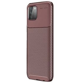 Gpack Xiaomi Poco M3 Negro Karbon Dizayn Silikon Lacivert Kılıf