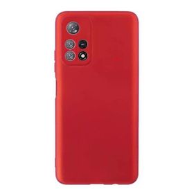 Gpack Xiaomi Poco M4 Pro 4G Mat Lüks Kamera Korumalı Premier Mat Silikon Lacivert Kılıf