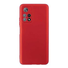 Gpack Xiaomi Poco M4 Pro 4G Mat Lüks Kamera Korumalı Premier Mat Silikon Lacivert Kılıf