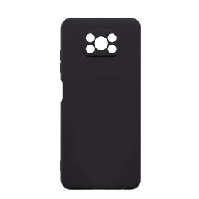 Gpack Xiaomi Poco X3 NFC Kamera Korumalı Premier Silikon Esnek Koruma Siyah Kılıf