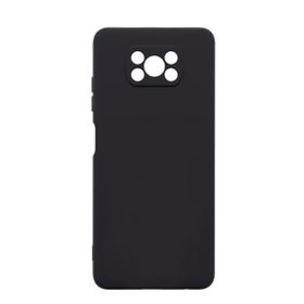 Gpack Xiaomi Poco X3 NFC Kamera Korumalı Premier Silikon Esnek Koruma Siyah Kılıf