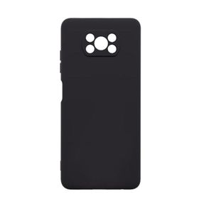 Gpack Xiaomi Poco X3 NFC Kamera Korumalı Premier Silikon Esnek Koruma Siyah Kılıf