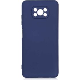 Gpack Xiaomi Poco X3 Pro Mara Silikon Mat Soft Kamera Korumalı Lansman Lacivert Kılıf