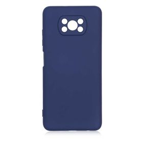 Gpack Xiaomi Poco X3 Pro Mara Silikon Mat Soft Kamera Korumalı Lansman Lacivert Kılıf