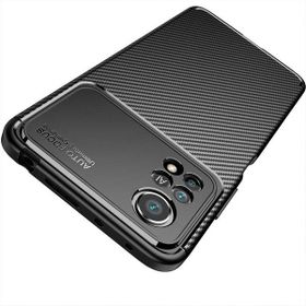 Gpack Xiaomi Poco X4 Pro 5G Negro Karbon Kamera Korumalı Silikon Lux Siyah Kılıf