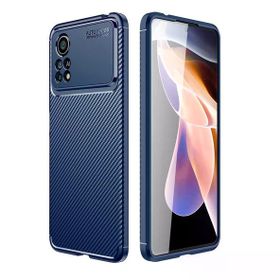 Gpack Xiaomi Poco X4 Pro 5G Negro Karbon Kamera Korumalı Silikon Lux Siyah Kılıf