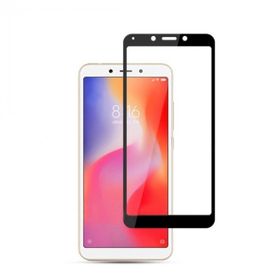 Gpack Xiaomi Red Mi 6A Siyah Tam Koruma Full Kapatan Cam Ekran Koruyucu