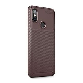 Gpack Xiaomi Red Mi Note 6 Pro Lacivert Negro Karbon Dizayn Silikon Kılıf