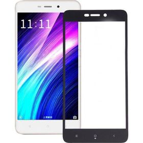 Gpack Xiaomi Redmi 4A Full Kapatan Renkli Cam Siyah Cep Telefonu Kılıfı