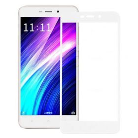 Gpack Xiaomi Redmi 4A Full Kapatan Renkli Cam Siyah Cep Telefonu Kılıfı