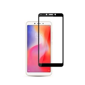 Gpack Xiaomi Redmi 6 Siyah Tam Koruma Full Kapatan Cam Ekran Koruyucu