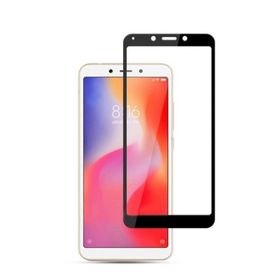 Gpack Xiaomi Redmi 6 Siyah Tam Koruma Full Kapatan Cam Ekran Koruyucu