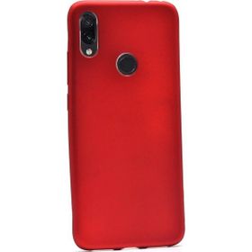 Gpack Xiaomi Redmi 7 Premier Esnek Arka Koruma Kırmızı Silikon Kılıf